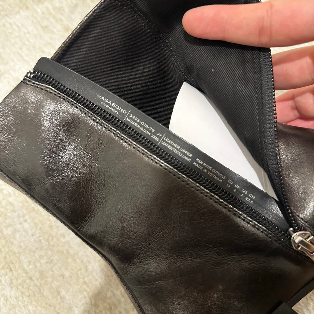 Vagabond Metallic Ankle Boots - Picture 14 of 14